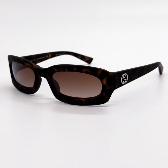 NEW GUCCI GG1786S 002 WOMEN HAVANA BROWN SUNGLASSES GUCCI - Picture 7 of 10